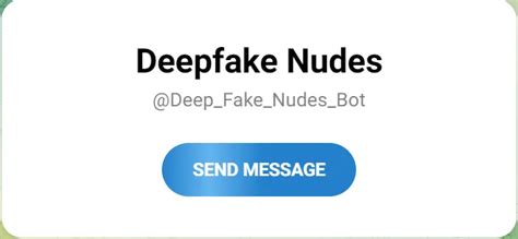 deep nude bot telegram|13 Best Deepnude Telegram Bots 2024 [Free Testing]